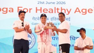 21 June-Yoga-Sonowal